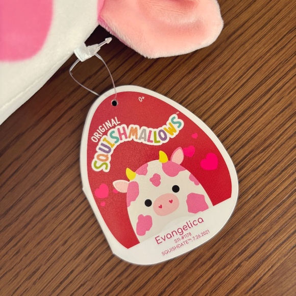 NWT Squishmallows 11" OG Evangelica the Cow US Exclusive - Picture 5 of 8